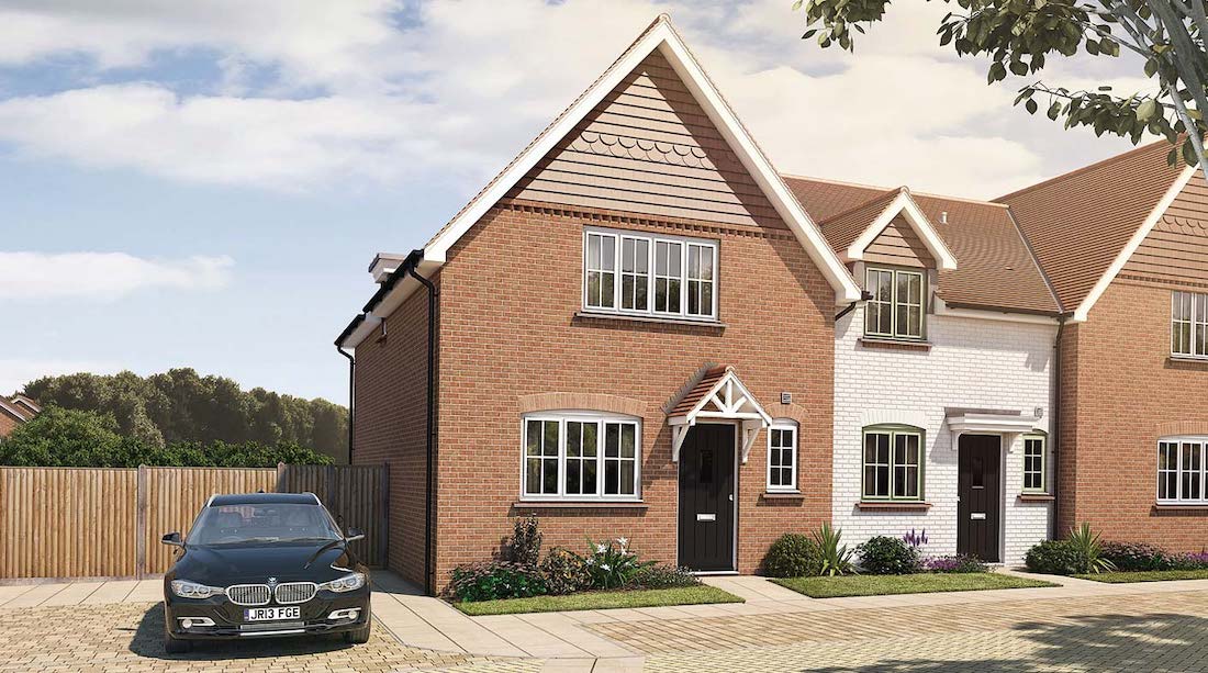 Oak Tree Close New Build Houses for Sale, Odiham, Hampshire